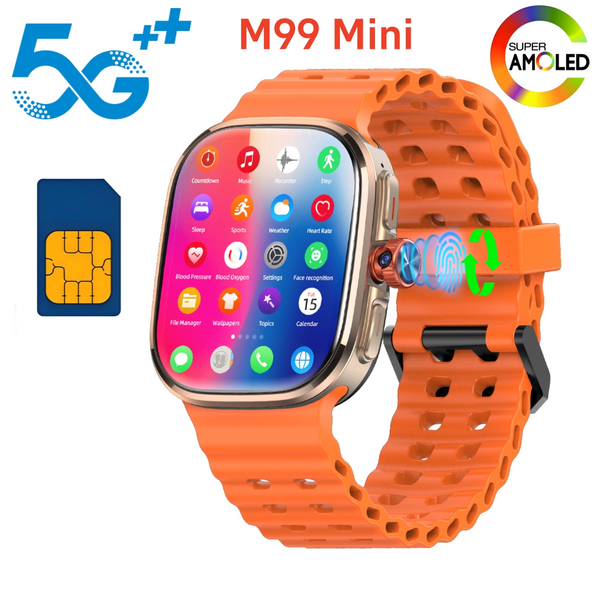 Smartwatch Id - Jam Tangan Pintar M99 Mini 5G