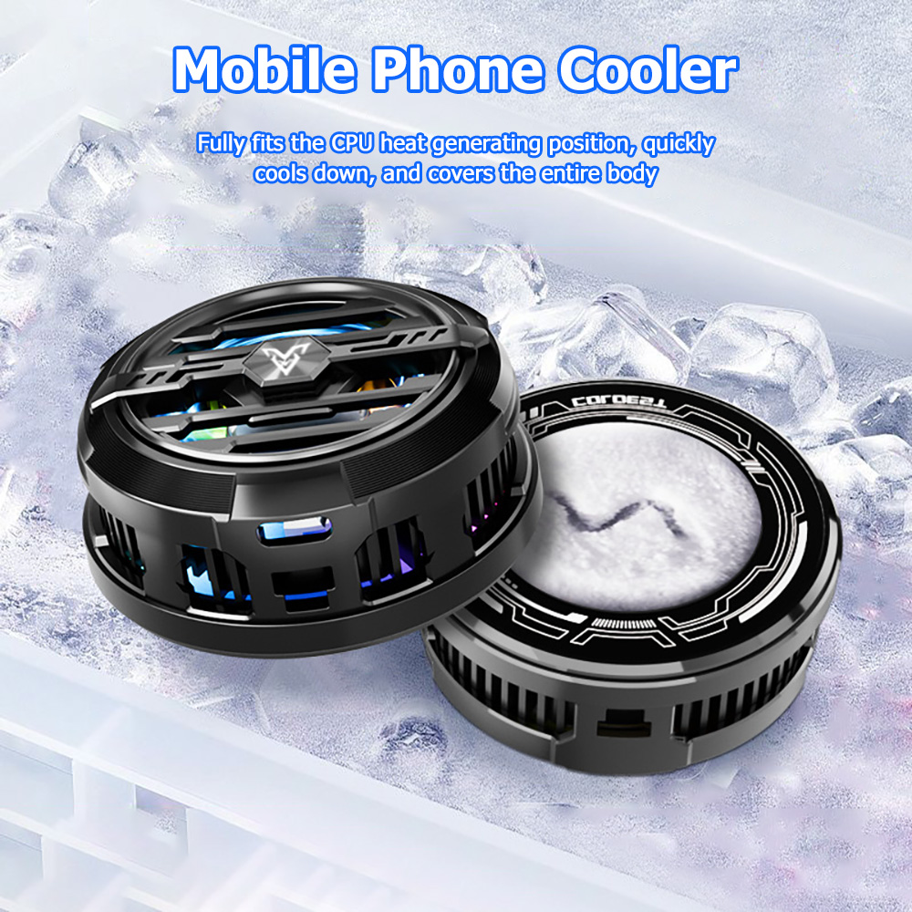 Smartwatch Universal - Pendingin Ponsel Magnetik 15W RGB Gaming