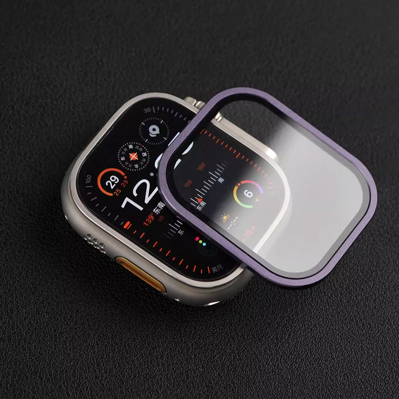 Watch Case Bumper - Kaca Tempered untuk Apple Watch Ultra