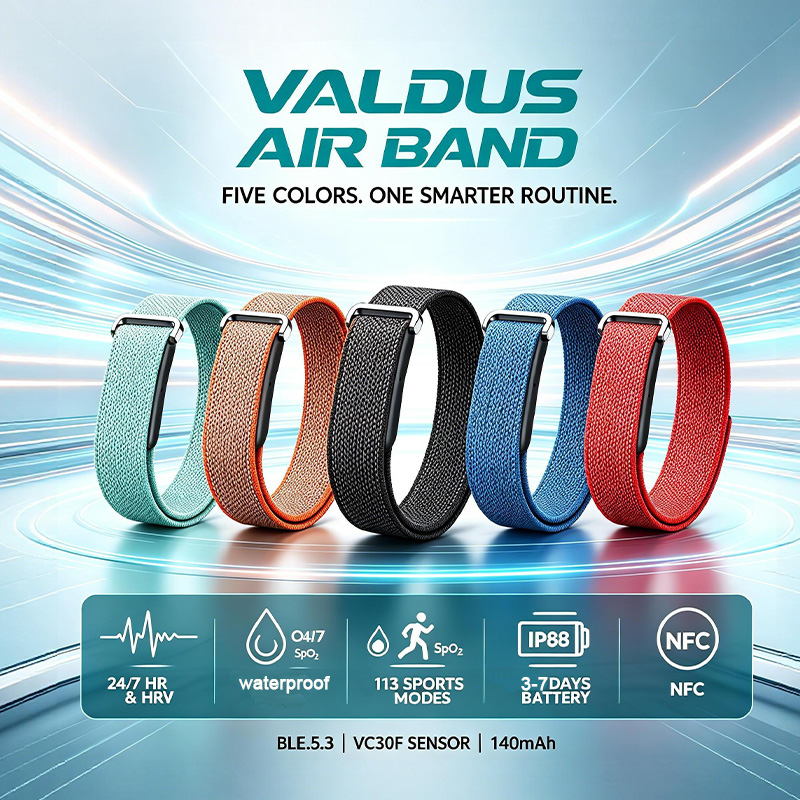 Smartwatch Nexus - Gelang Pintar VALDUS Air Band untuk
