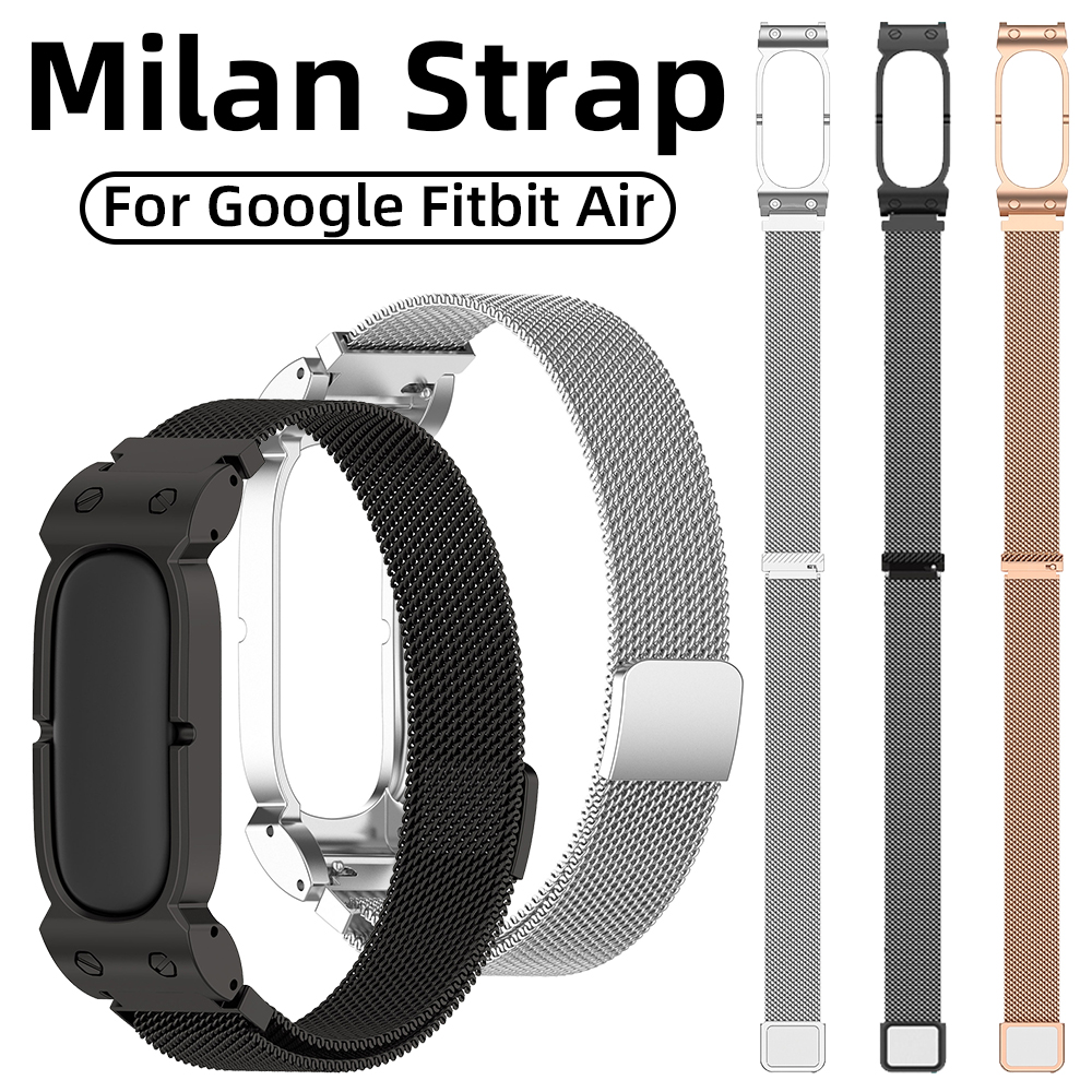 Stainless Mesh Band - Tali Jam Tangan Milanese untuk Fitbit