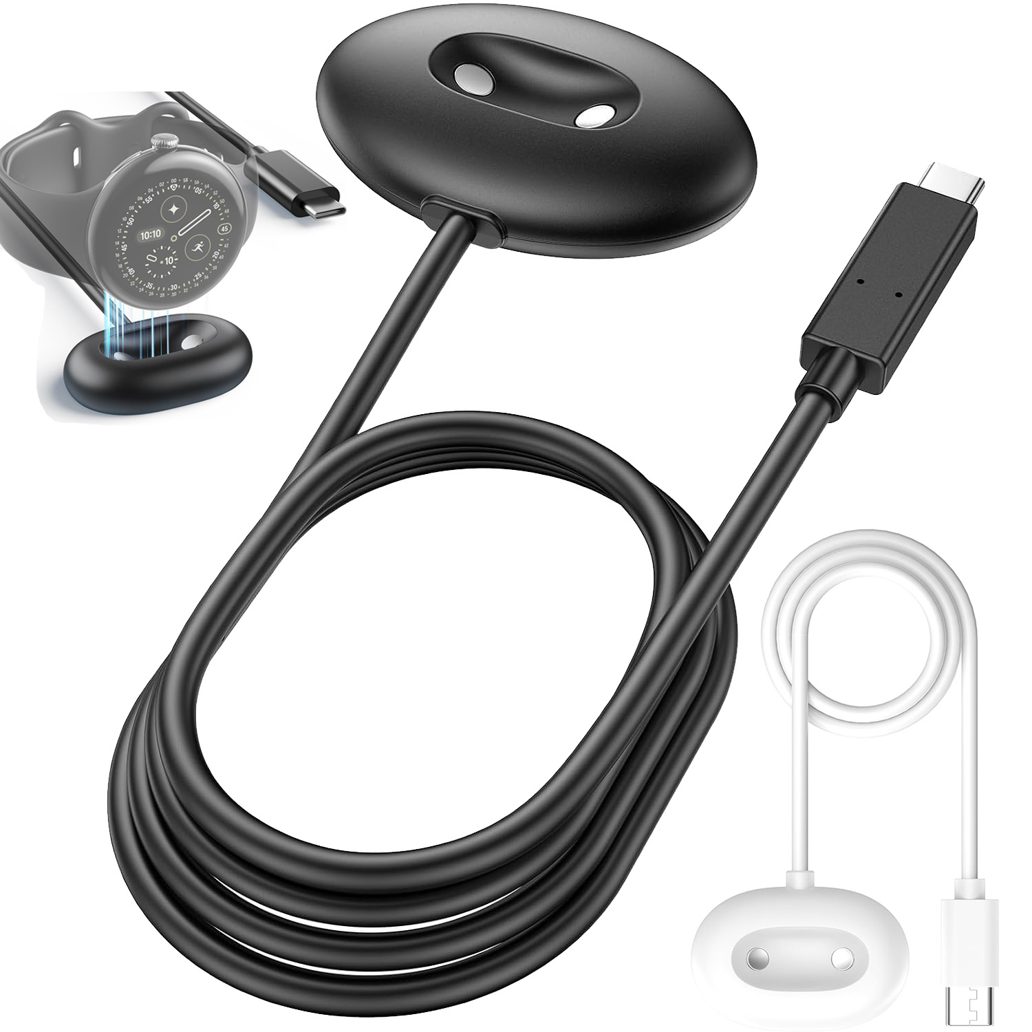 Smartwatch Nexus - Kabel Pengisi Daya untuk Google Pixel