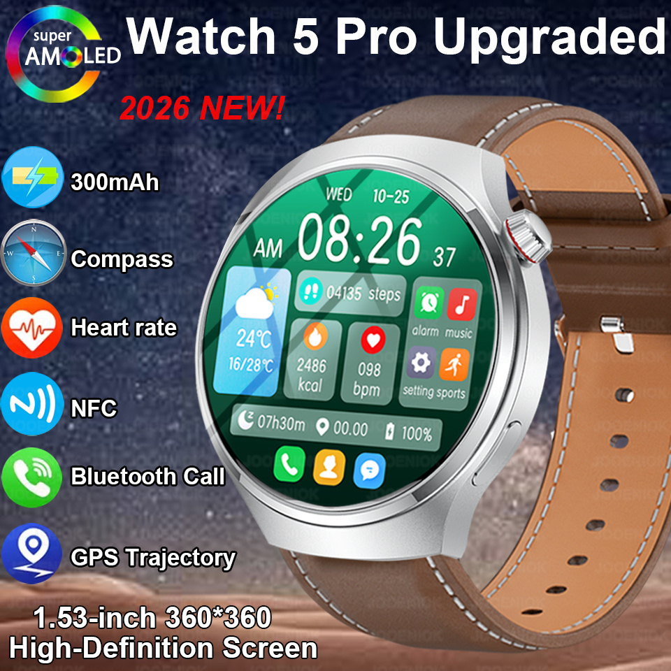 Smartwatch Nexus - Jam Tangan Pintar Pria 2026 New