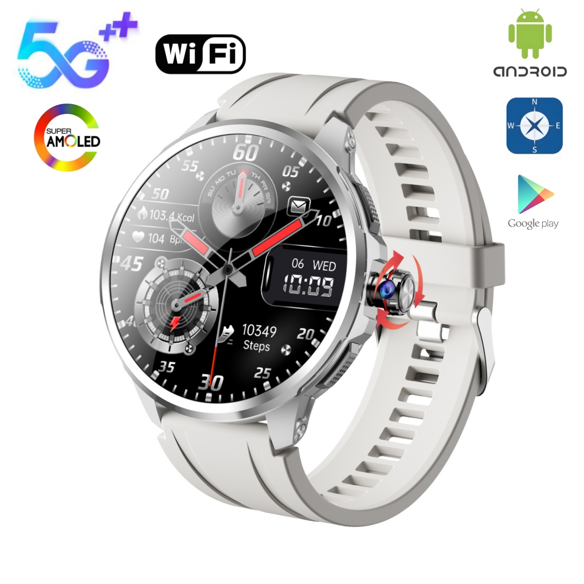 Smartwatch Instagram - Jam tangan pintar Amoled H99, arloji