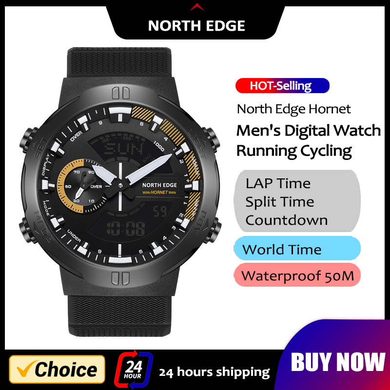 Smartwatch Nexus - NORTH EDGE jam tangan pintar pria,