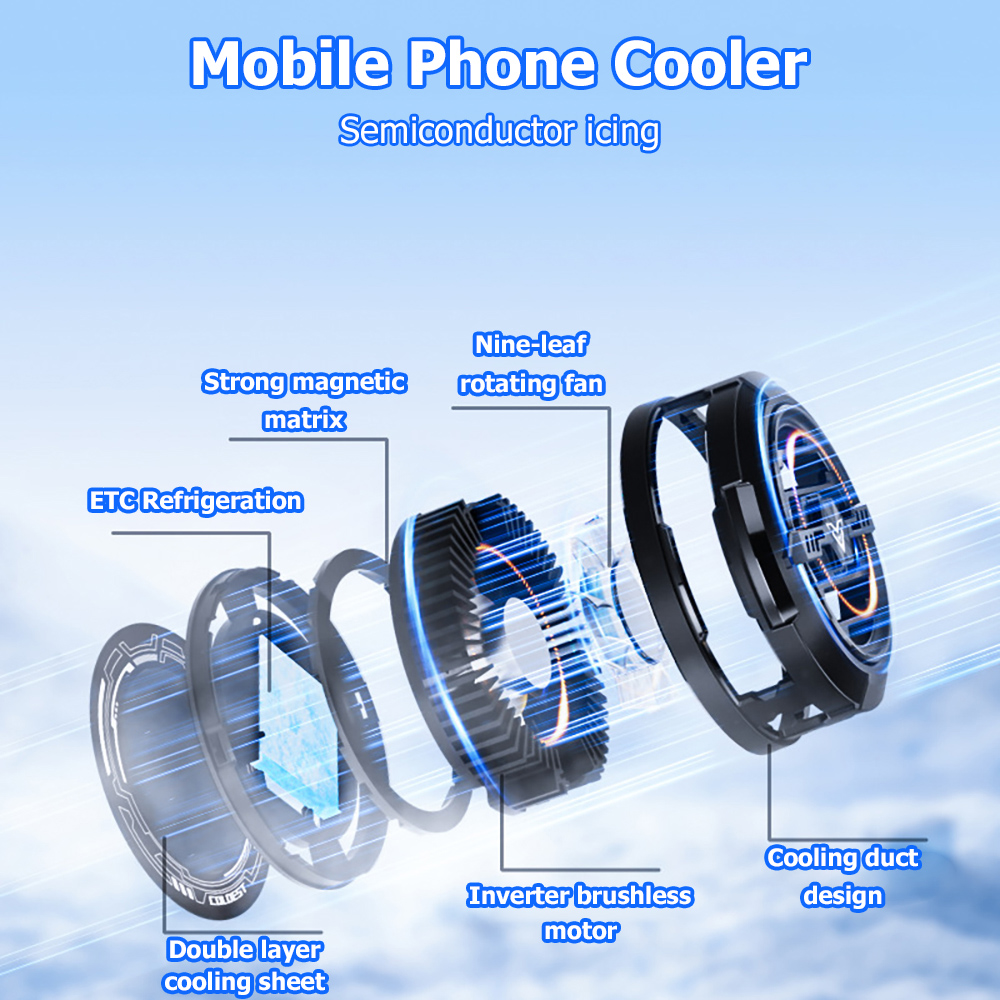 Pendingin Ponsel Magnetik 15W  - Smartwatch Universal ulasan dan harga