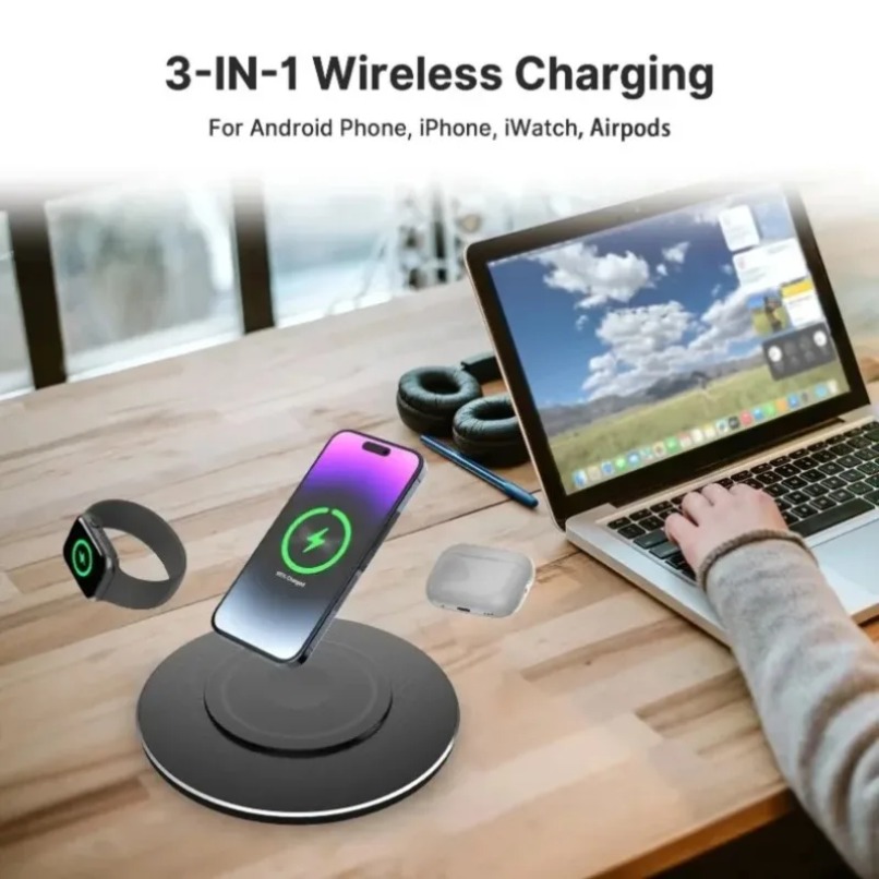 Pengisi Daya Nirkabel Universa - Wireless Charger Watch ulasan dan harga