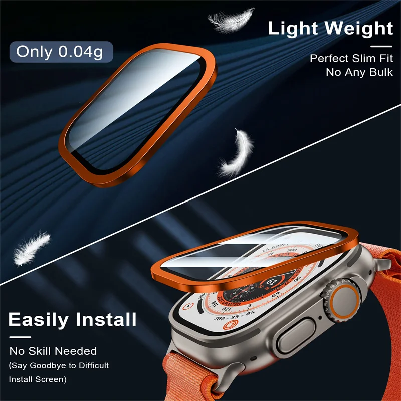 Kaca Tempered untuk Apple Watc - Watch Case Bumper ulasan dan harga