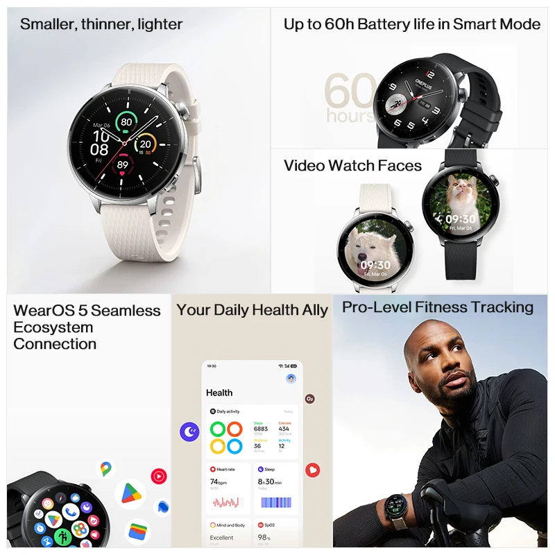 Versi Global OnePlus Watch 3 4 - Smartwatch Nexus ulasan dan harga