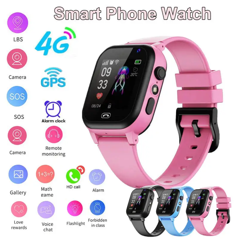 Jam Tangan Pintar Anak 4G Pang - Smartwatch Id ulasan dan harga