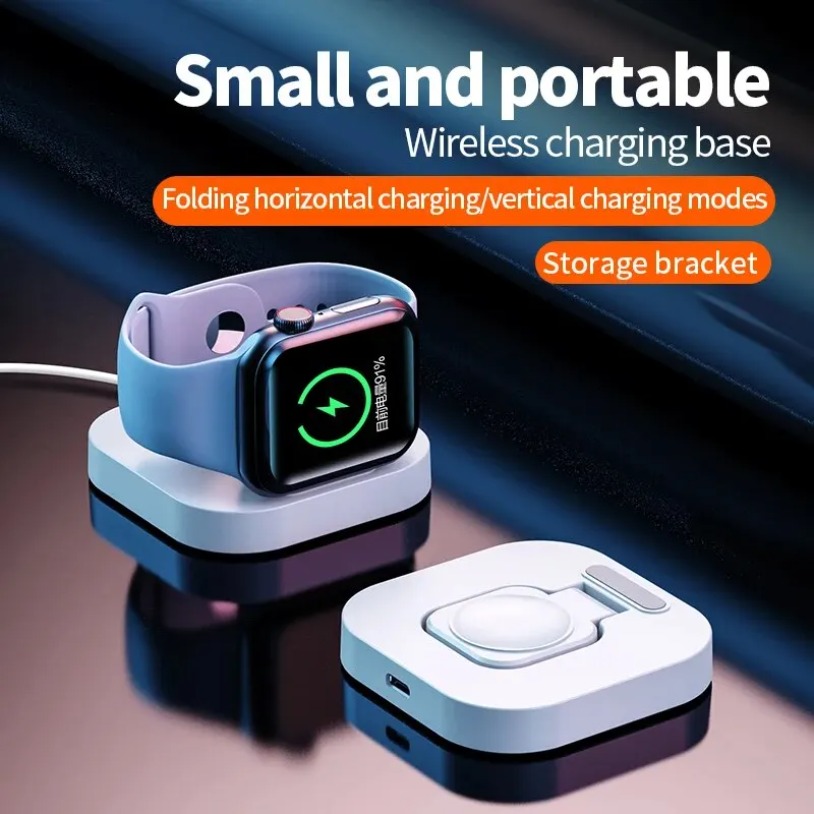 Stasiun Pengisian Daya Nirkabe - Wireless Charger Watch ulasan dan harga