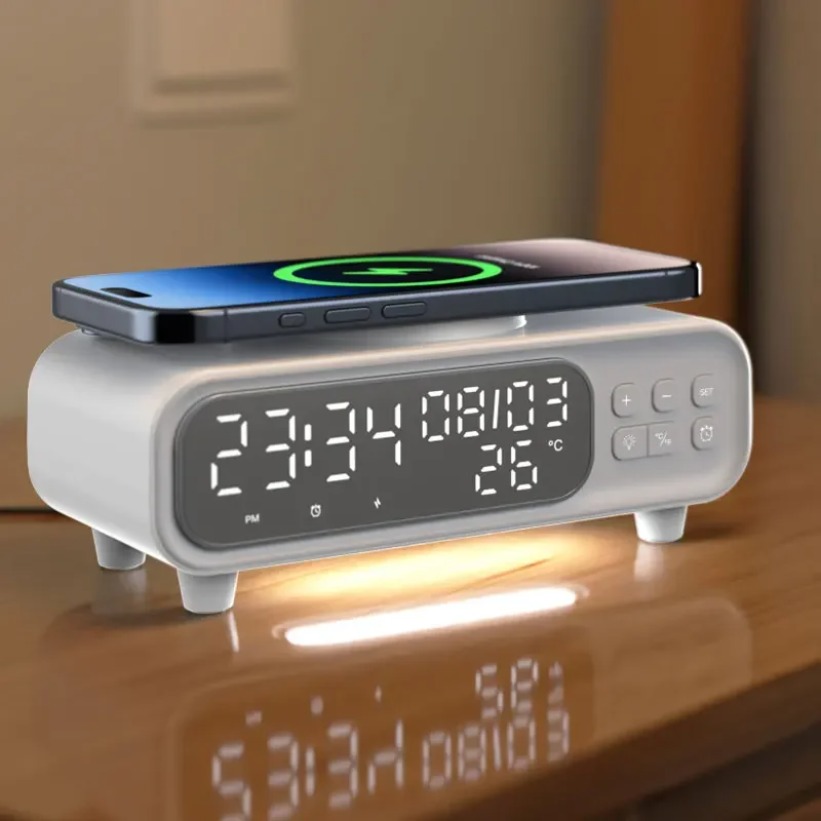 Pengisi Daya Nirkabel 15W Jam  - Wireless Charger Watch ulasan dan harga