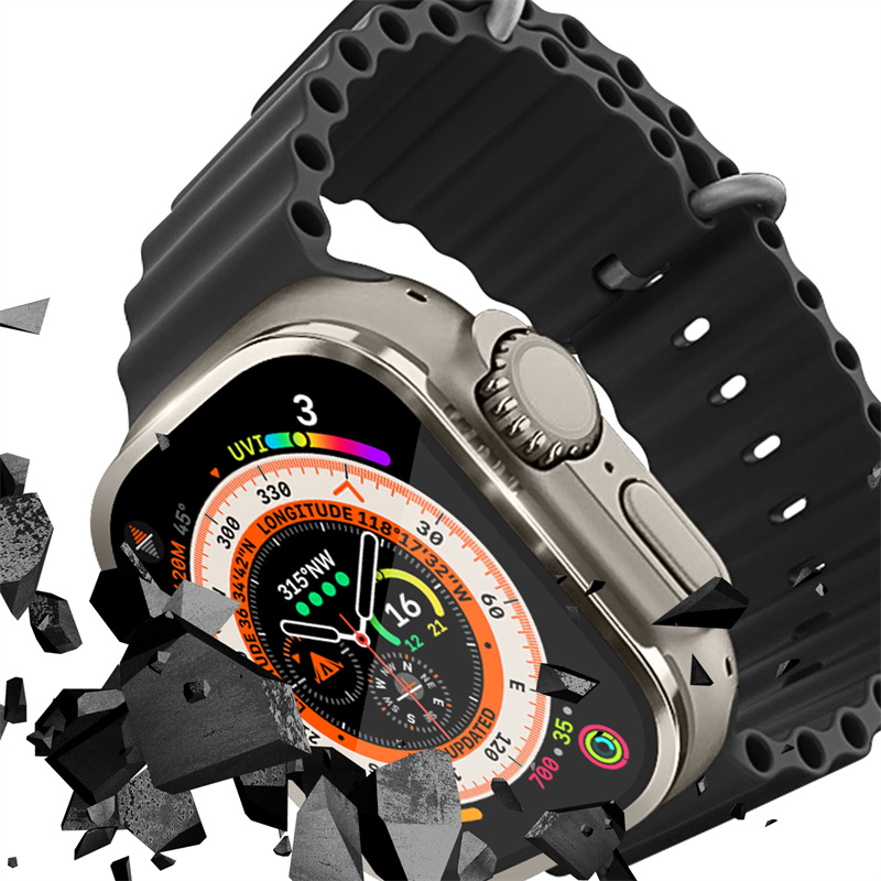 Pelindung layar iWatch Ultra,  - Watch Case Bumper ulasan dan harga