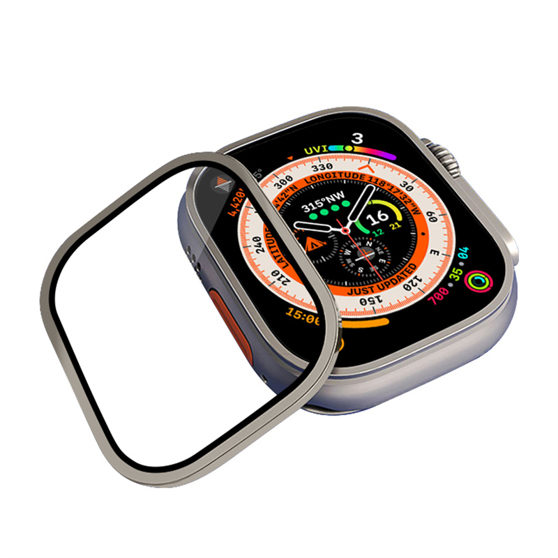 Pelindung layar iWatch Ultra,  - Watch Case Bumper ulasan dan harga