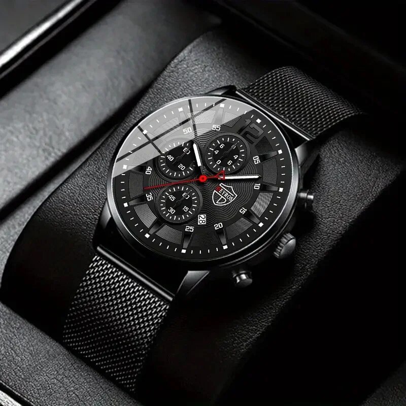 DEYROS jam tangan kuarsa kasua - Stainless Mesh Band ulasan dan harga