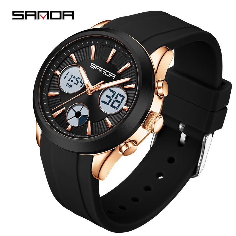 Jam tangan elektronik SANDA, j - Smartwatch Nexus ulasan dan harga