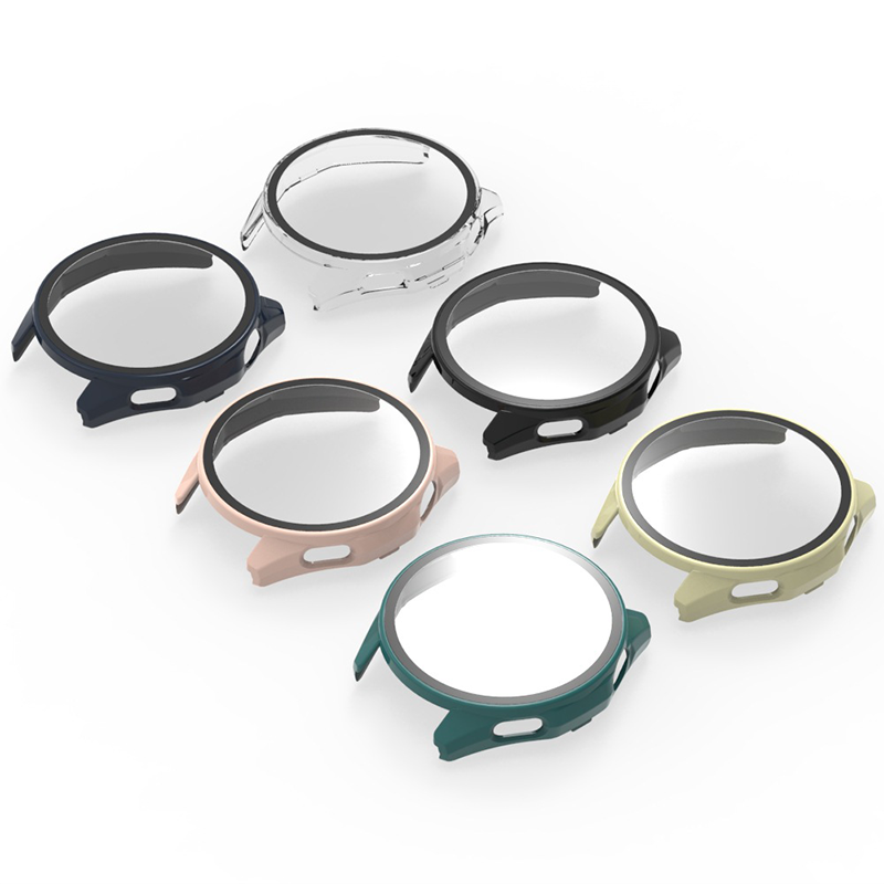 Kaca Tempered + Casing PC untu - Samsung Smartwatch Accessories ulasan dan harga