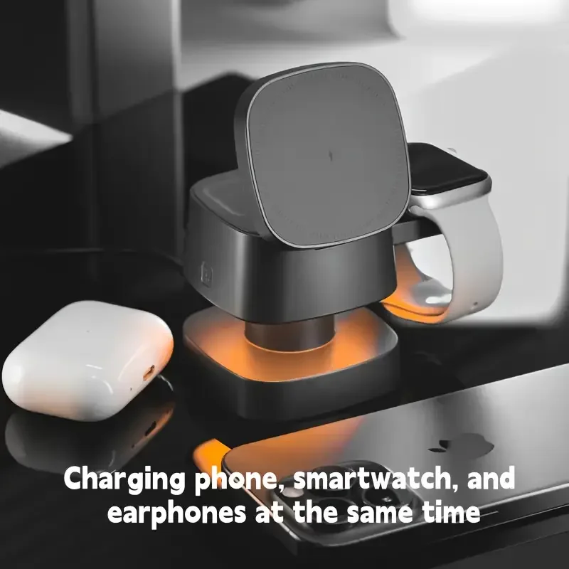 Pengisi Daya Nirkabel Magnetik - Wireless Charger Watch ulasan dan harga