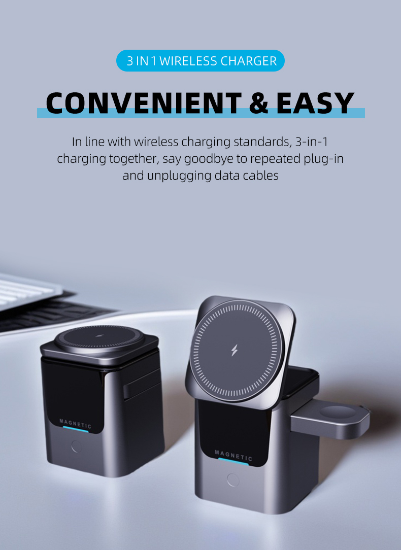 Stasiun Pengisi Daya Nirkabel  - Wireless Charger Watch ulasan dan harga