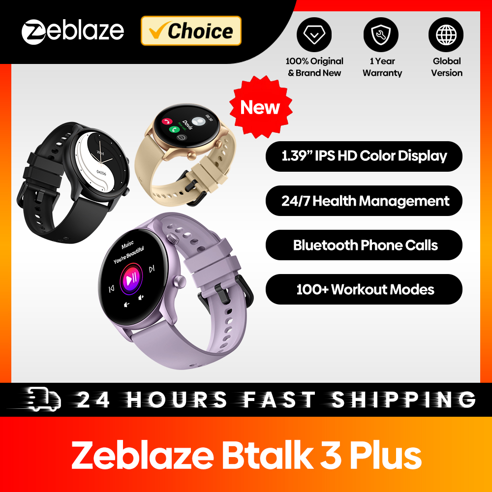 Zeblaze Btalk 3 Plus jam tanga - Smartwatch Nexus ulasan dan harga
