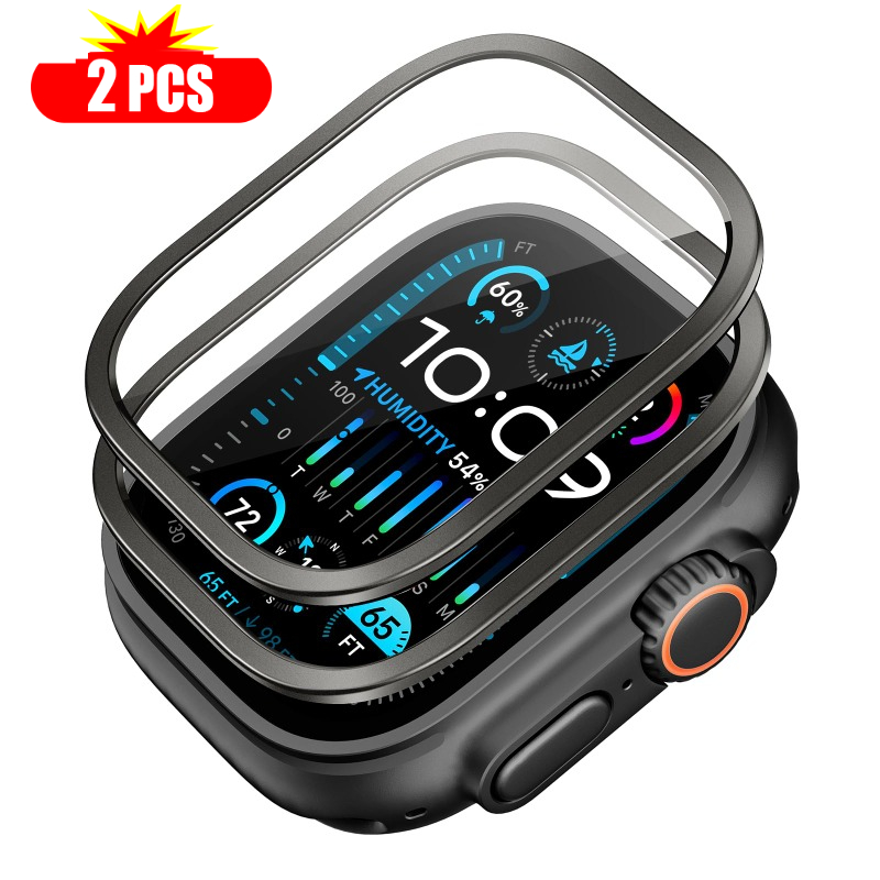 2 Buah Kaca Tempered untuk Jam - Watch Case Bumper ulasan dan harga