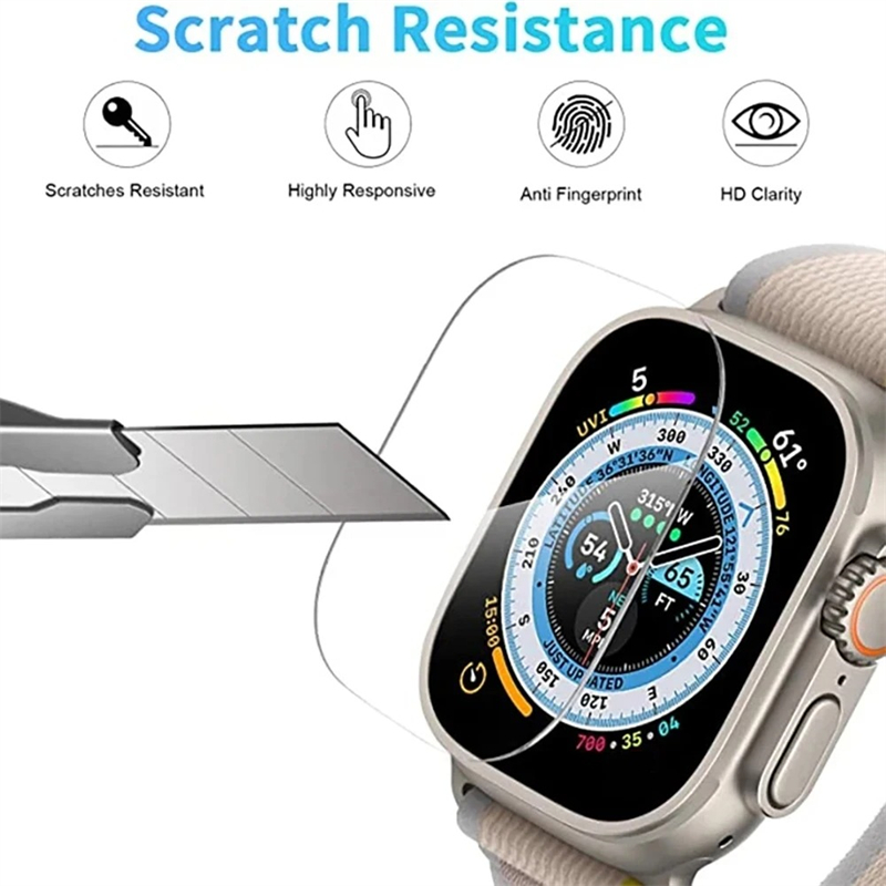 Kaca Tempered untuk Apple Watc - Watch Case Bumper ulasan dan harga