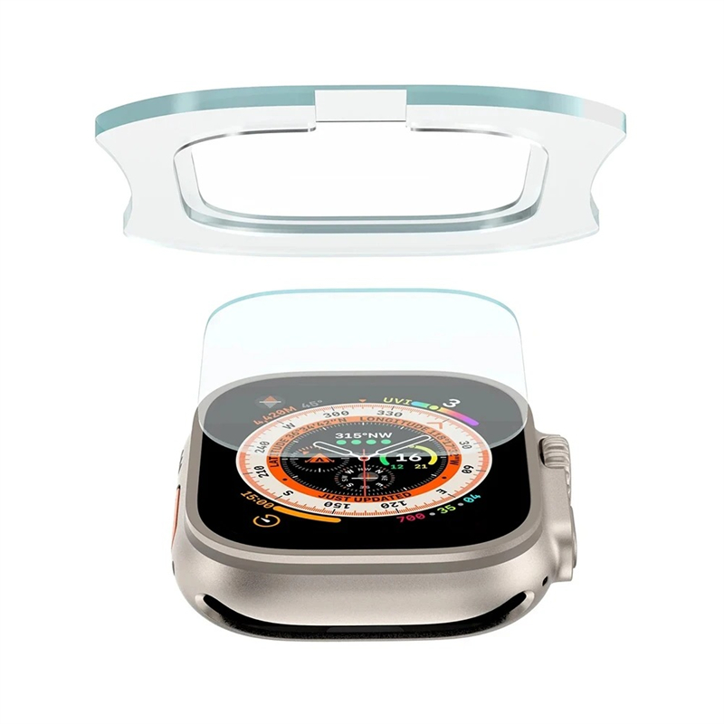 Kaca Tempered untuk Apple Watc - Watch Case Bumper ulasan dan harga